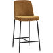 Zeke 37.75 inch Black / Bergen Marmalade Counter Stool